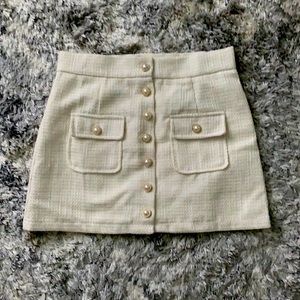 Crop top w/ matching skirt set